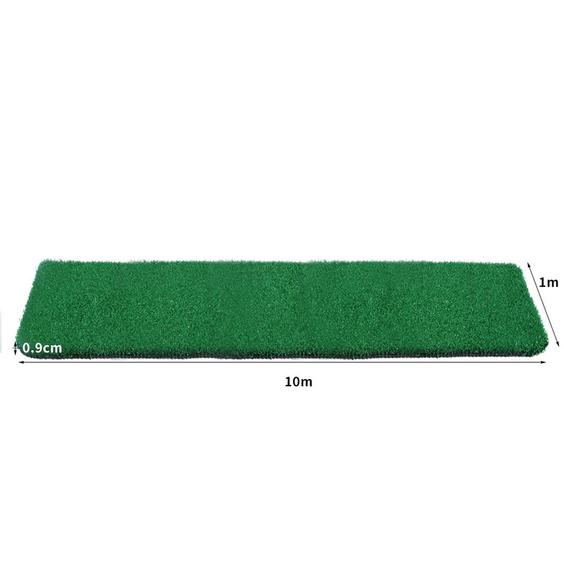 10M Golf Training Mat Practice Outdoor Indoor Putting Swing Detection Batting