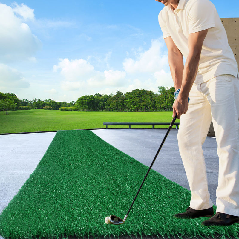 10M Golf Training Mat Practice Outdoor Indoor Putting Swing Detection Batting