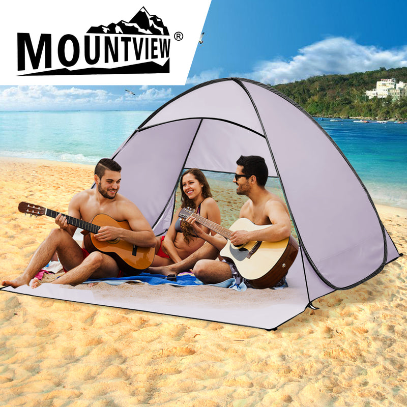 Mountview Pop Up Beach Tent Caming Portable Shelter Shade 2 Person Tents Fish