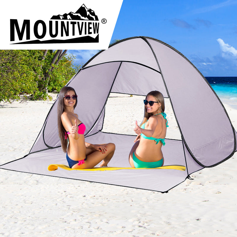 Mountview Pop Up Beach Tent Caming Portable Shelter Shade 2 Person Tents Fish