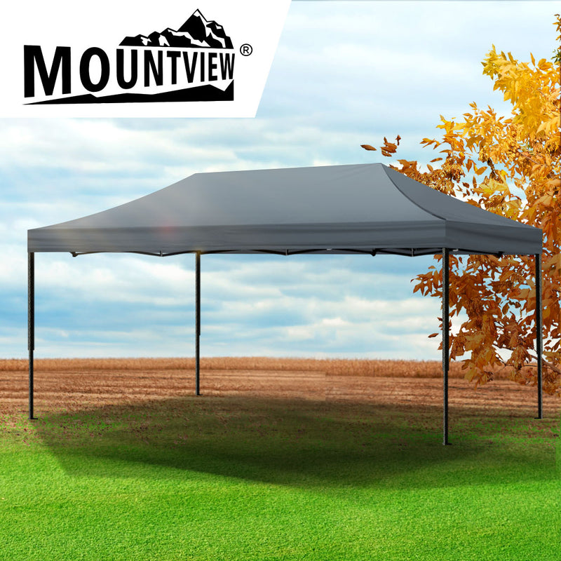 Mountview Gazebo Tent 3x6 Outdoor Marquee Gazebos Camping Canopy Wedding Folding