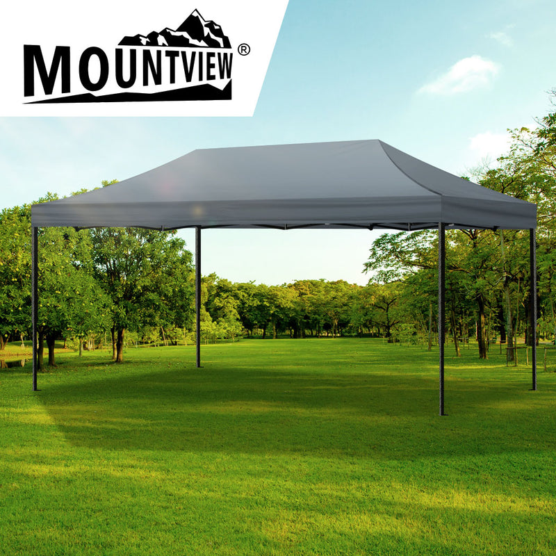 Mountview Gazebo Tent 3x6 Outdoor Marquee Gazebos Camping Canopy Wedding Folding