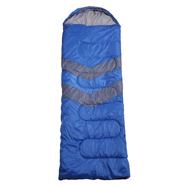 Mountview Single Sleeping Bag Bags Outdoor Camping Hiking Thermal -10 deg Tent Blue