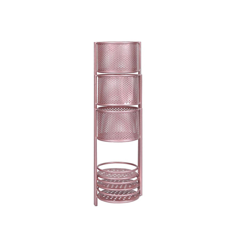 Levede 6 Tier Plant Stand Swivel Outdoor Indoor Metal Flower Shelf Rack Garden