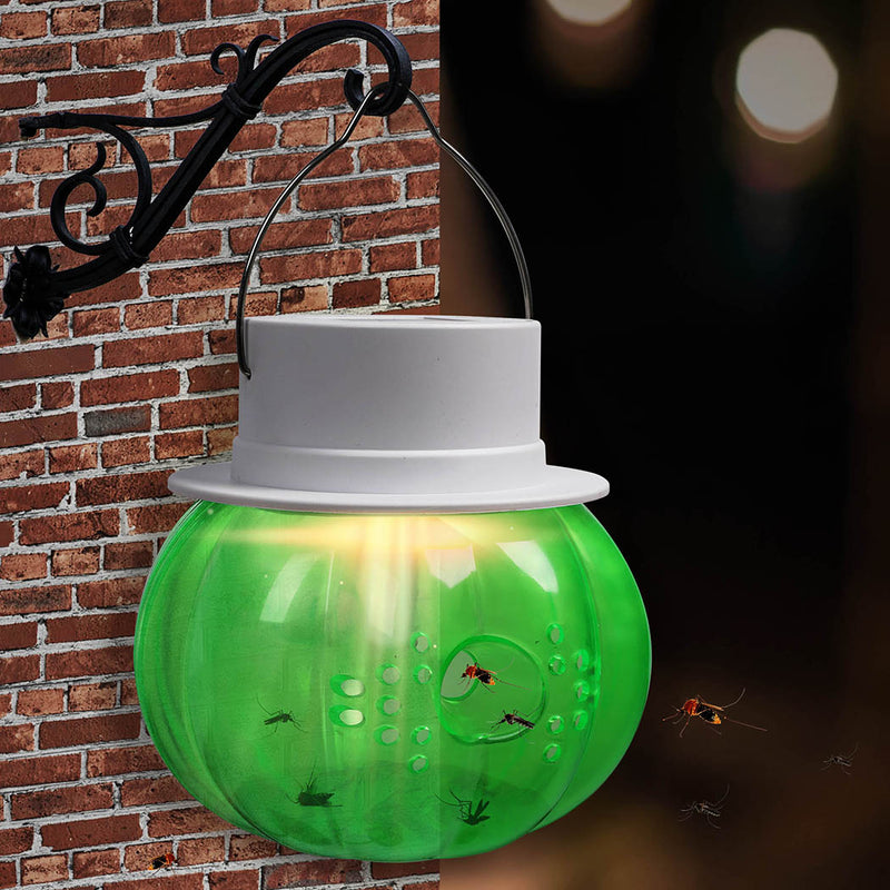 Emitto Fly Trap Repellent Solar Light Indoor Outdoor Garden Home Chemical Free