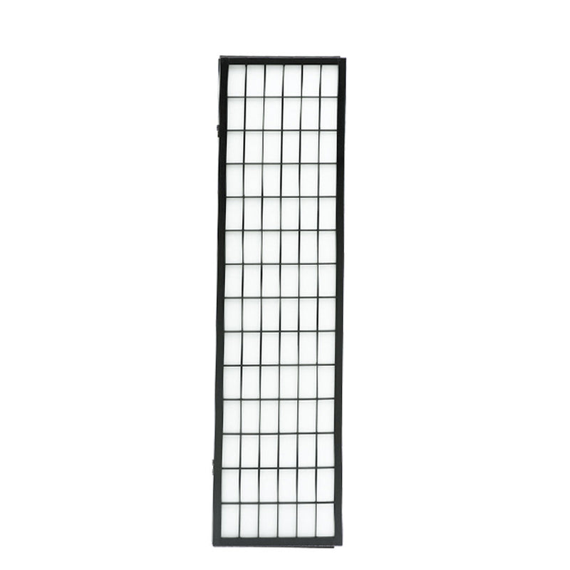 Levede 6 Panel Free Standing Foldable  Room Divider Privacy Screen Black Frame