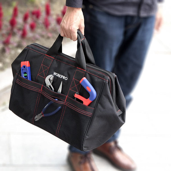 WORKPRO 2-PIECE TOOL BAG COMBO