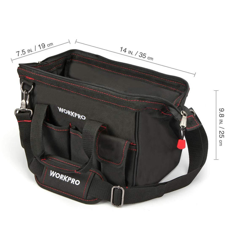 WORKPRO CLOSE TOP WIDE MOUTH STORAGE BAG 18INCH