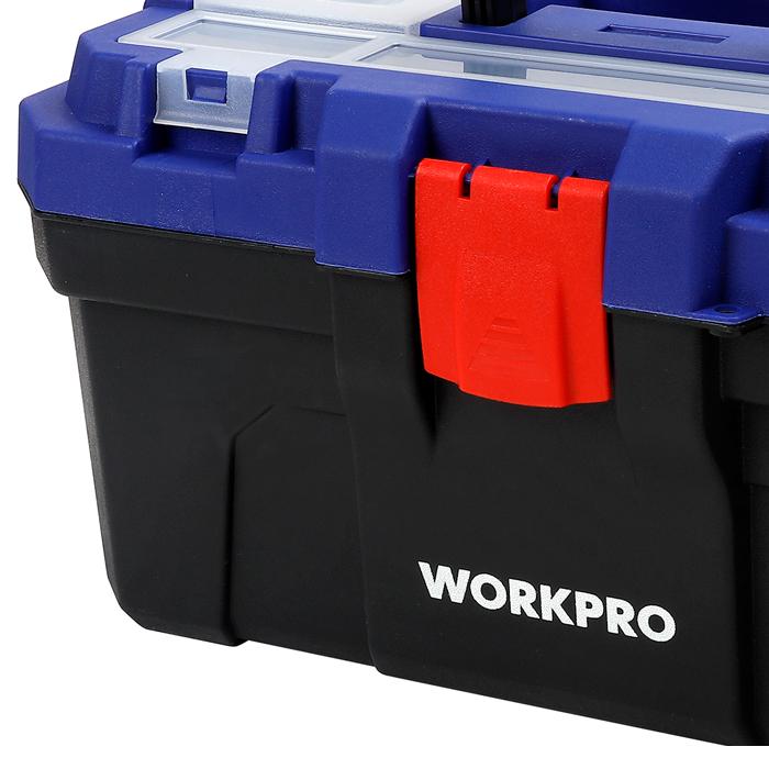 WORKPRO PLASTIC TOOL BOX