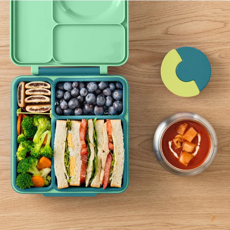 OMIEBOX V2.0 HOT & COLD BENTO BOX Kids Lunch Box - MEADOW