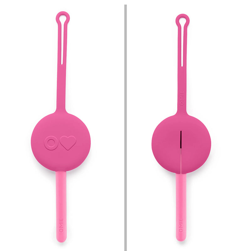 OMIEPOD 3 PCE CUTLERY SET - BUBBLE PINK