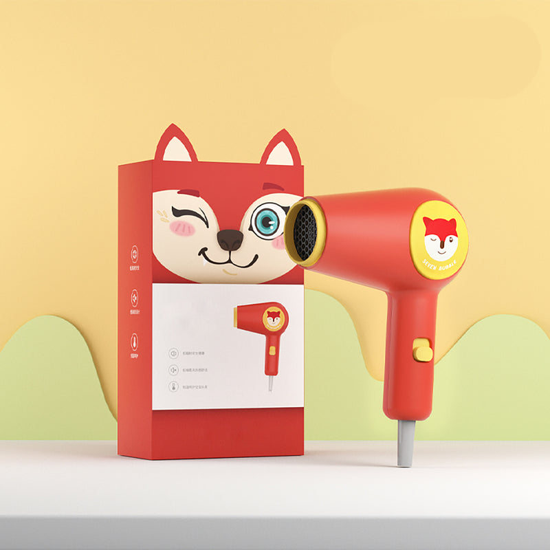 Seven Bubble ultra quiet Kids Hair Dryer Fox