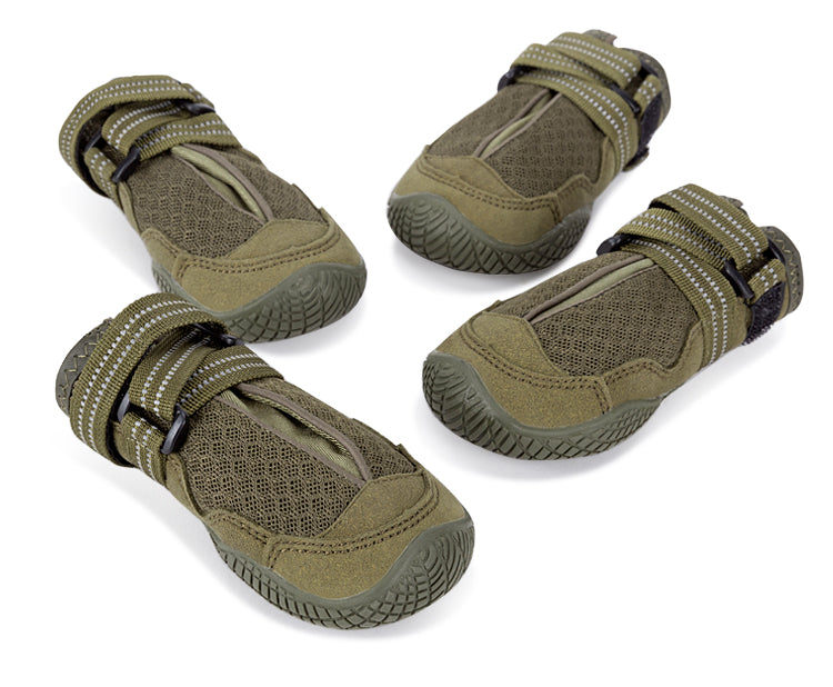 Whinhyepet Shoes Army Green Size 6