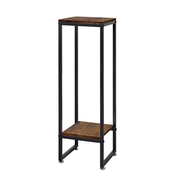 Levede Plant Stand Garden Home Decor Outdoor Indoor Flower Pot Shelf Metal Oak L