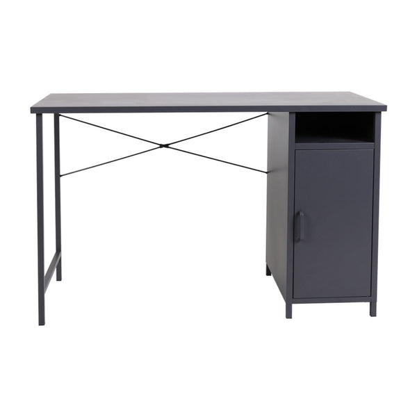 Office Computer Desks Metal Laptop Study Table Home Storage Workstation Shelf