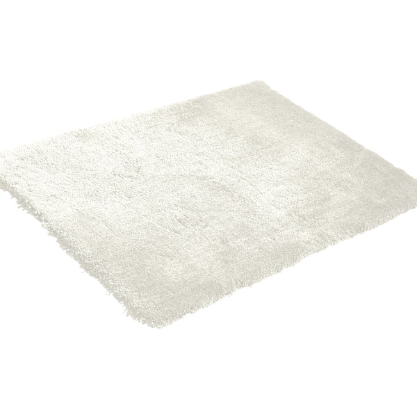 Ultra Soft Anti Slip Rectangle Plush Shaggy Floor Rug Carpet 120x170cm Beige