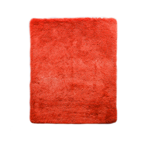 Designer Soft Shag Shaggy Floor Confetti Rug Carpet Home Decor 300x200cm Red