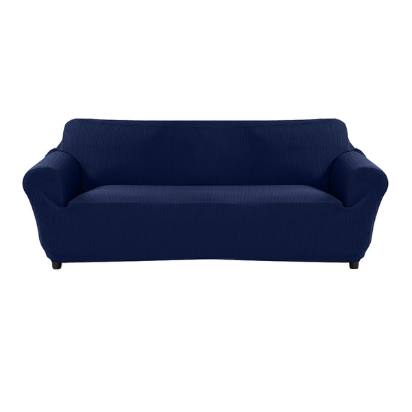 Sofa Cover Slipcover Protector Couch Covers 4-Seater Navy