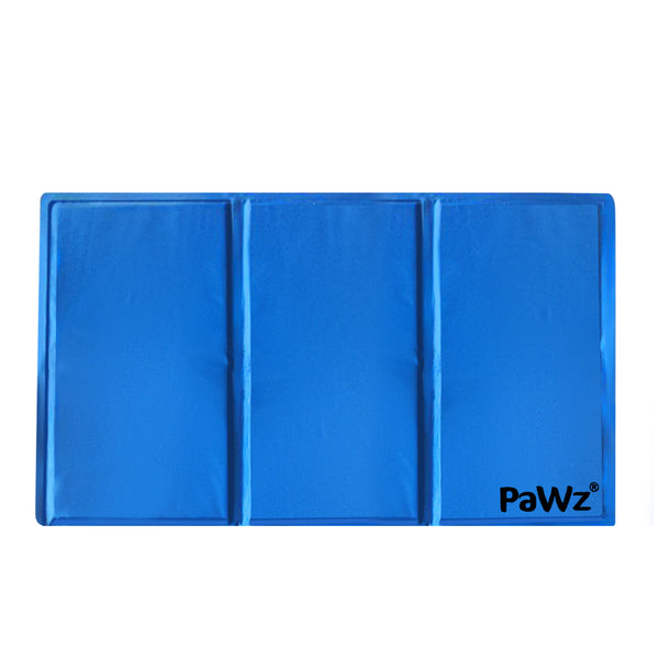 PaWz Pet Cooling Mat Gel Mats Bed Cool Pad Puppy Cat Non-Toxic Summer 110x70cm