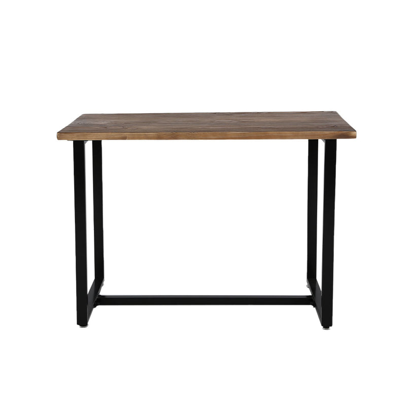 Levede Dining Table Industrial Wooden Metal Kitchen Tables Cafe Restaurant 110cm