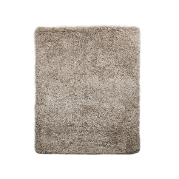 Designer Soft Shag Shaggy Floor Confetti Rug Carpet Home Decor 200x230cm Tan