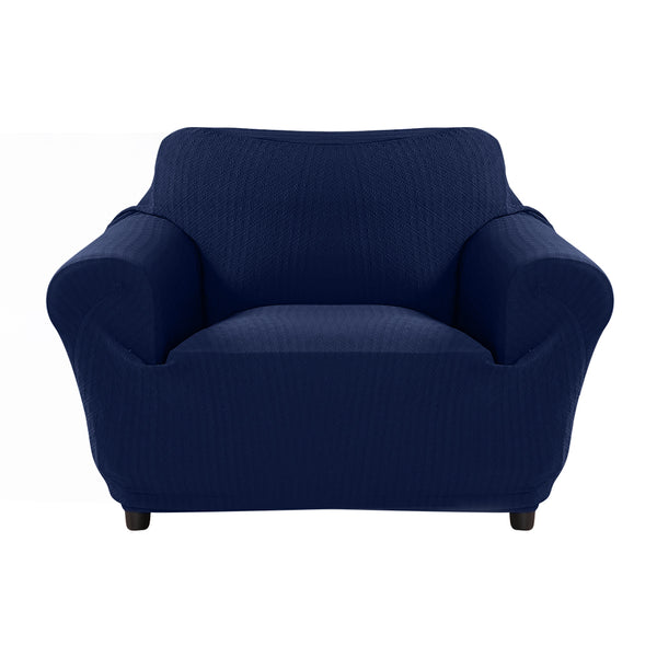 Sofa Cover Slipcover Protector Couch Covers 1-Seater Navy