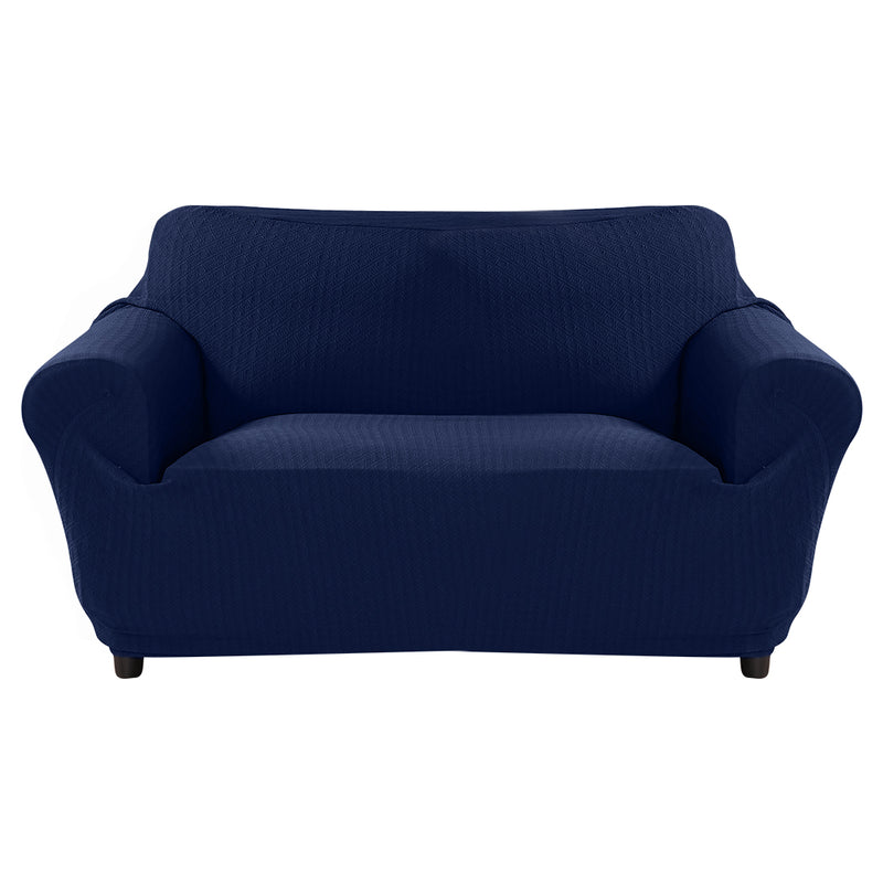 Sofa Cover Slipcover Protector Couch Covers 3-Seater Navy