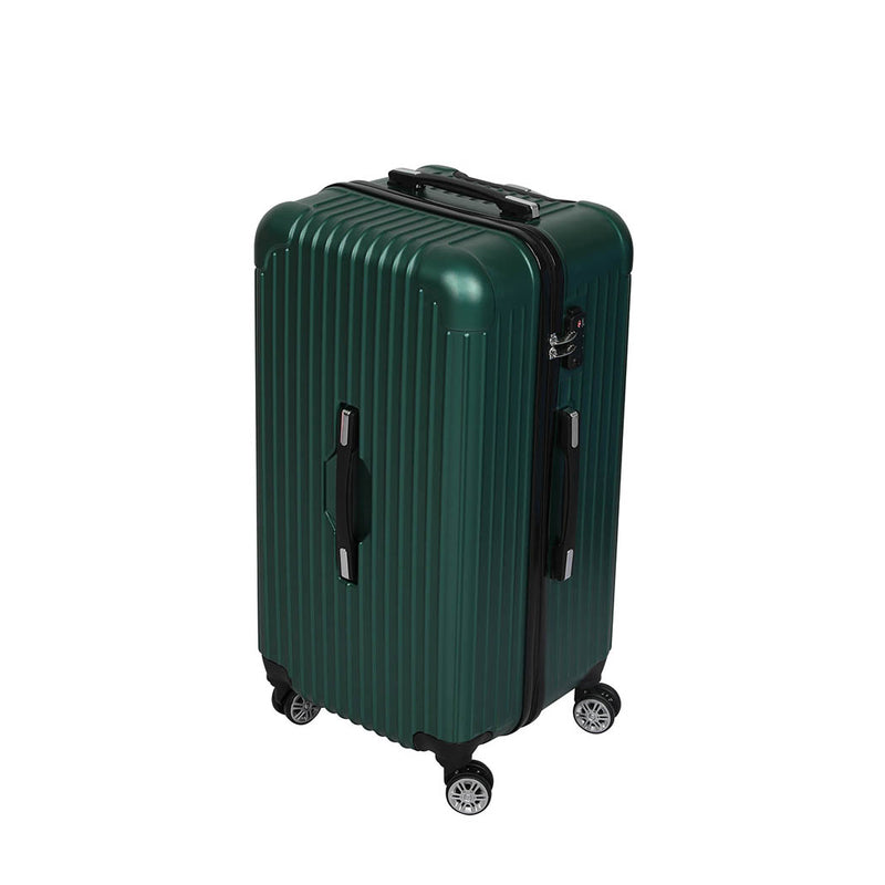 Slimbridge 30" Luggage Travel Suitcase Trolley Case Packing Waterproof TSA Green