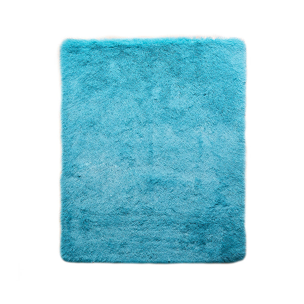 Designer Soft Shag Shaggy Floor Confetti Rug Carpet Home Decor 80x120cm Blue