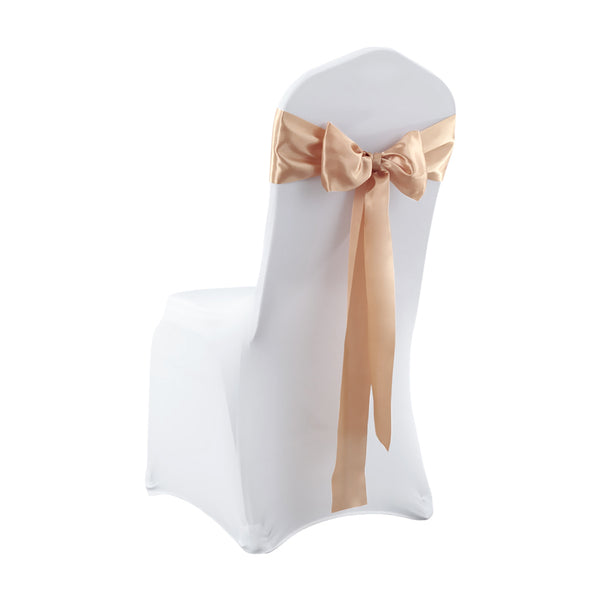 20x Satin Chair Sashes Cloth Cover Wedding Party Event Decoration Table Runner