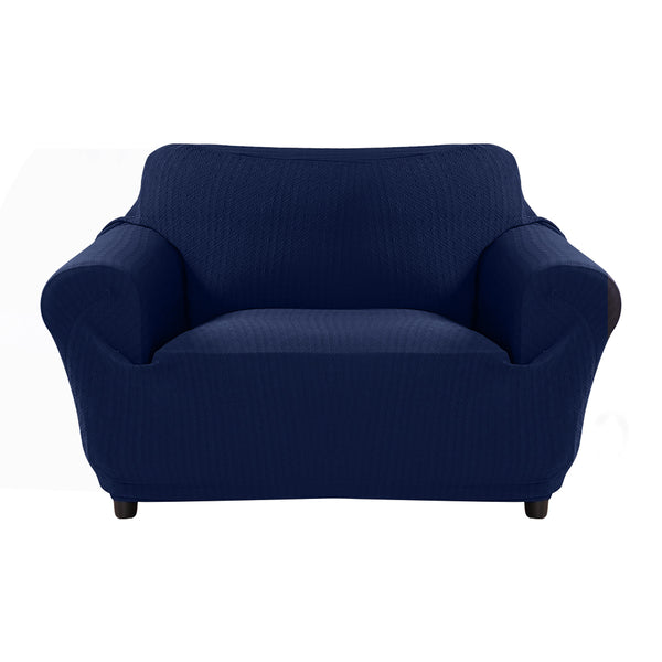 Sofa Cover Slipcover Protector Couch Covers 2-Seater Navy