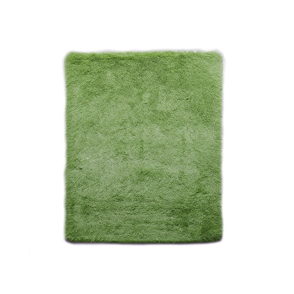 Designer Soft Shag Shaggy Floor Confetti Rug Carpet Home Decor 120x160cm Green