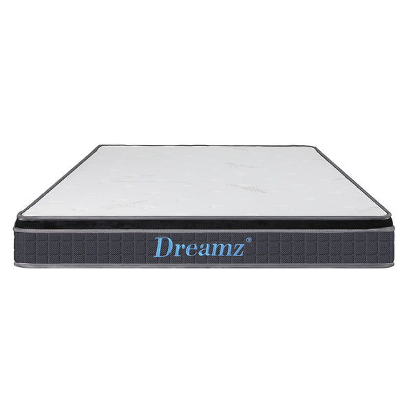 Dreamz Bedding Mattress Spring Single Size Premium Bed Top Foam Medium Firm 18CM