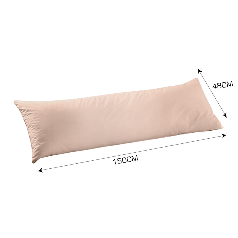 DreamZ Body Full Long Pillow Luxury Slip Cotton Maternity Pregnancy 150cm Lattle