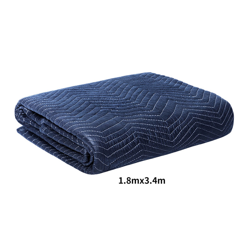 Traderight Moving Blanket Furniture Protection Quilted Removalist 1.8MX3.4M 1PC