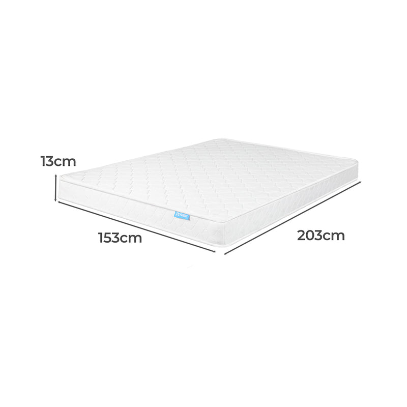 Dreamz Mattress Spring Coil Bonnell Bed Sleep Foam Medium Firm Queen 13CM