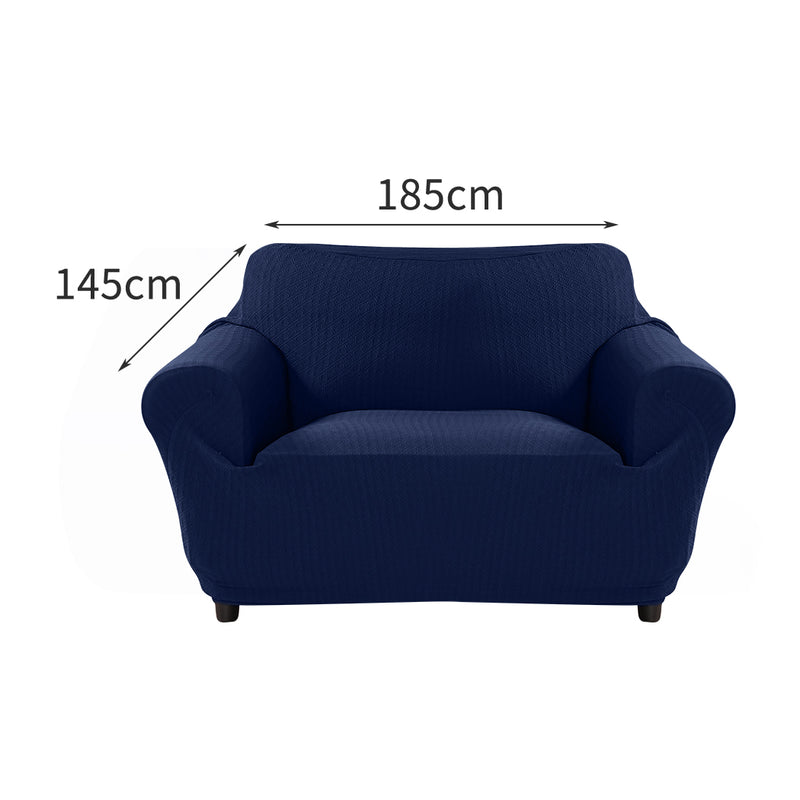 Sofa Cover Slipcover Protector Couch Covers 2-Seater Navy