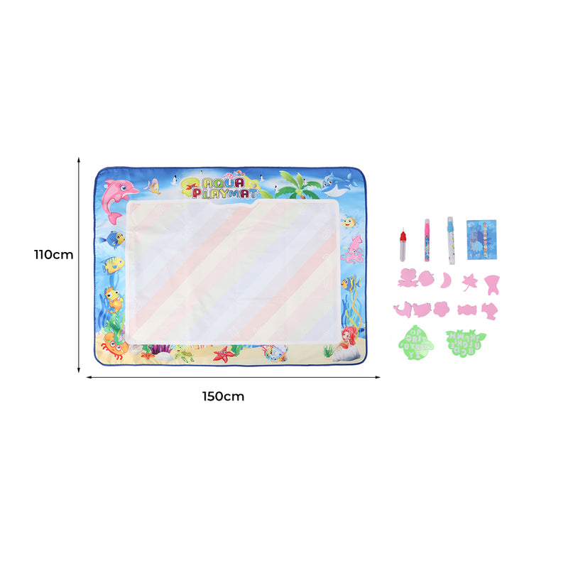 Kids Drawing Mat Aqua Doodle Board Water Painting Writing Magic Educational Toy