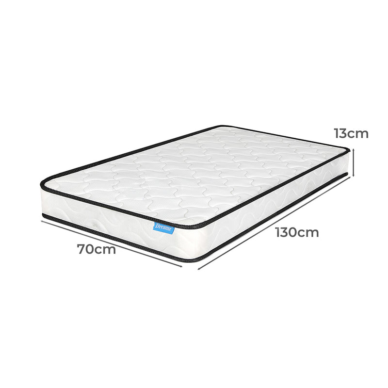 Dreamz Baby Kids Spring Mattress Firm Foam Bed Cot Crib Breathable Sleep 13CM