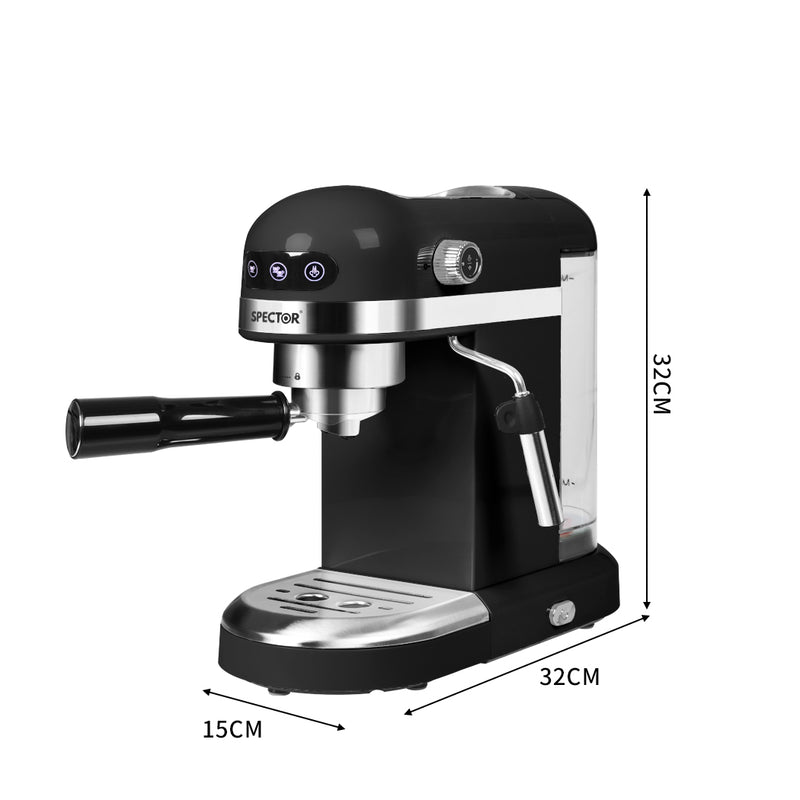 Spector Coffee Maker Machine Espresso Cafe Barista Latte Cappuccino Milk Frother