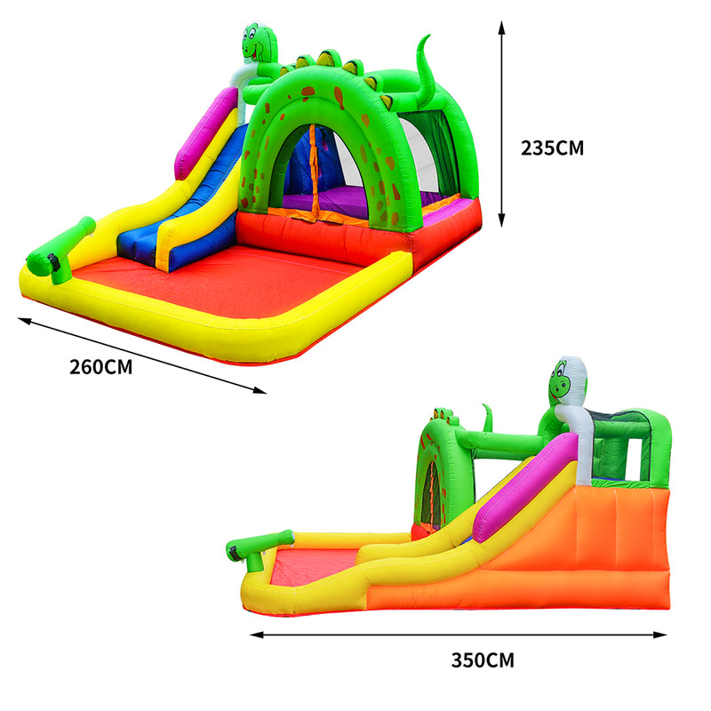 BoPeep Inflatable Water Slide Kids Play Park Pool Toys Outdoor Splash Jumping