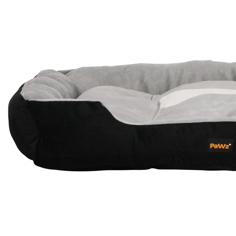 PaWz Pet Bed Dog Beds Bedding Mattress Mat Cushion Soft Pad Pads Mats XXL Black