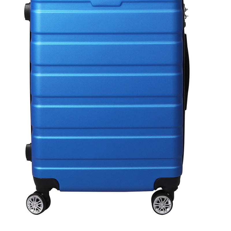 Slimbridge 28" Luggage Suitcase Trolley Travel Packing Lock Hard Shell Blue