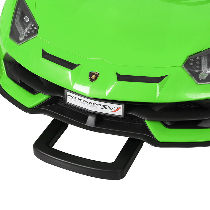 Kids Ride On Car Lamborghini SVJ Licensed Electric Dual Motor Toy Remote Control