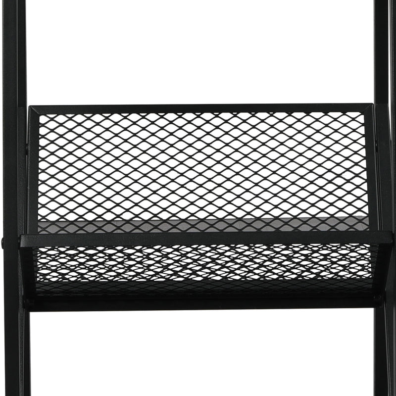 Levede Small Bookshelf 3-Tier Storage Organizer Rack Bookcase Steel Display File