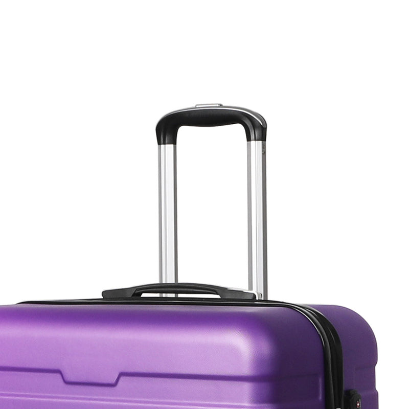 Slimbridge 28" Luggage Suitcase Trolley Travel Packing Lock Hard Shell Purple