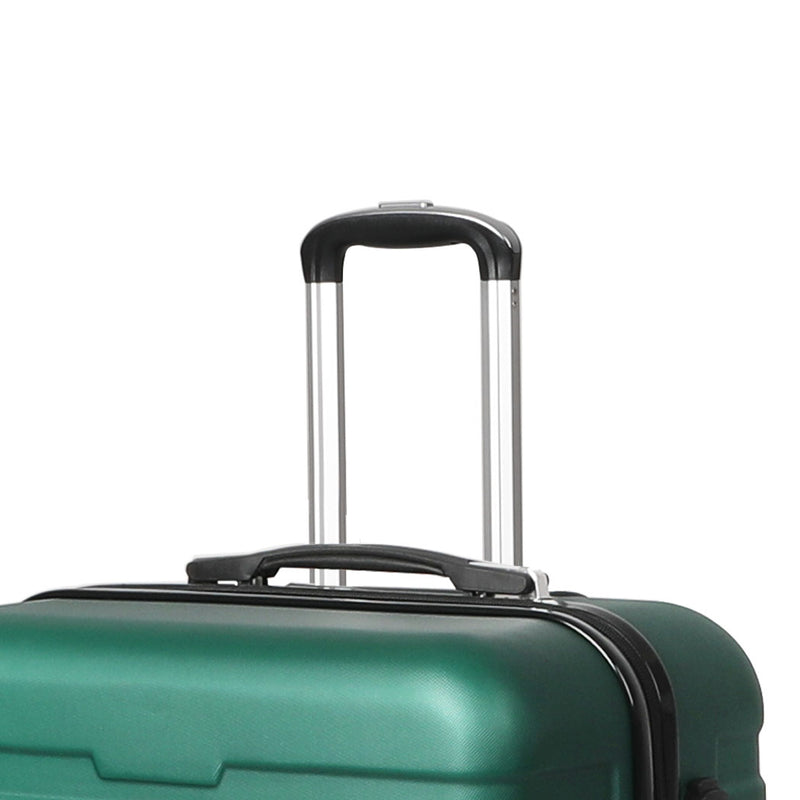 Slimbridge 24" Luggage Suitcase Trolley Travel Packing Lock Hard Shell Green