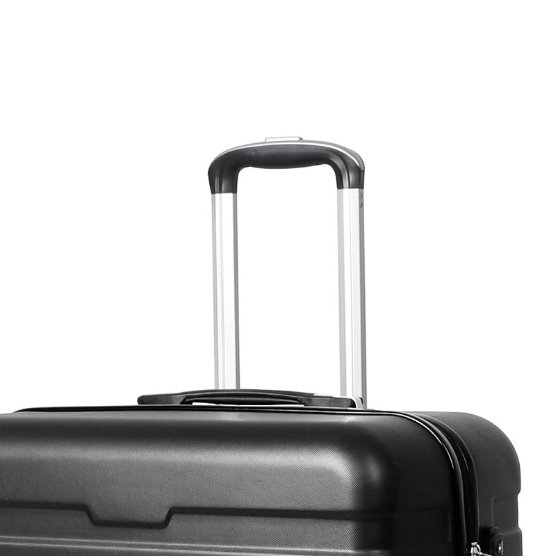 Slimbridge 28" Luggage Suitcase Trolley Travel Packing Lock Hard Shell Black