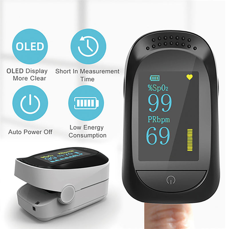 Digital Fingertip Pulse Oximeter Blood Oxygen Meter Heart Rate SpO2 Monitor ARTG