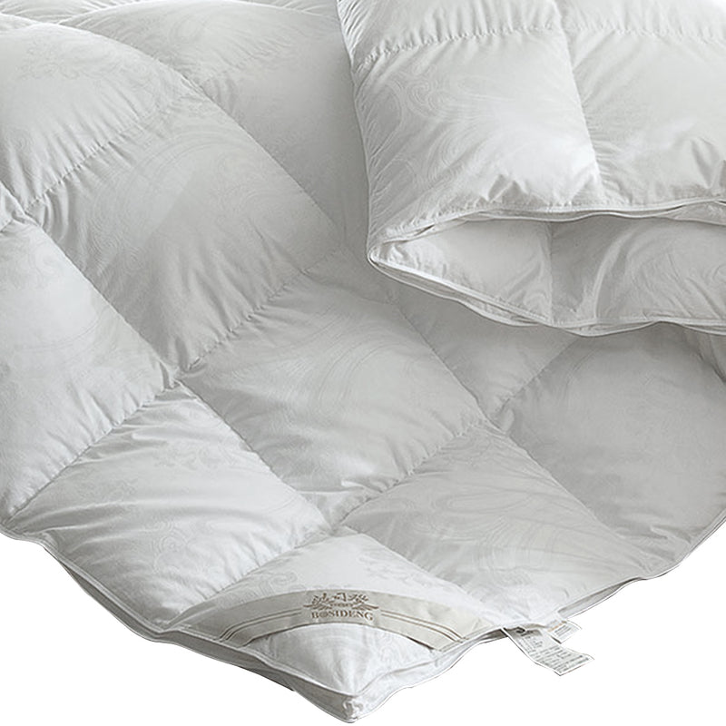 DreamZ 700GSM All Season Goose Down Feather Filling Duvet in King Size